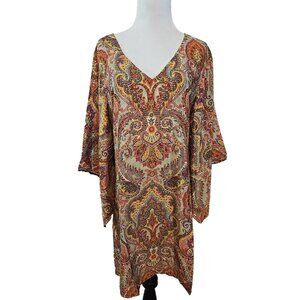 Kimono Sleeves Short length dress tassel tie back fits size S‎ to Size L New